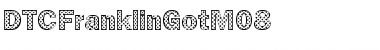 Download DTCFranklinGotM08 Regular Font Title Preview