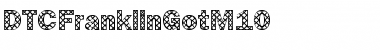 Download DTCFranklinGotM10 Regular Font Title Preview