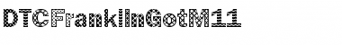 Download DTCFranklinGotM11 Regular Font Title Preview