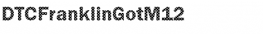 Download DTCFranklinGotM12 Regular Font Title Preview