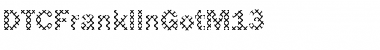 Download DTCFranklinGotM13 Regular Font Title Preview