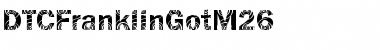 Download DTCFranklinGotM26 Regular Font Title Preview