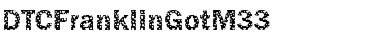 Download DTCFranklinGotM33 Regular Font Title Preview