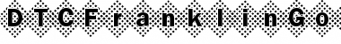 Download DTCFranklinGotM45 Regular Font Title Preview