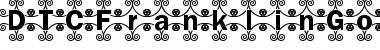 Download DTCFranklinGotM46 Regular Font Title Preview