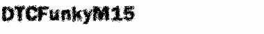 Download DTCFunkyM15 Regular Font Title Preview