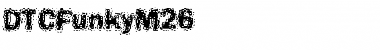 Download DTCFunkyM26 Regular Font Title Preview