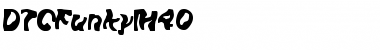 Download DTCFunkyM40 Regular Font Title Preview