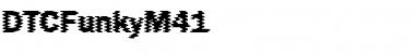 Download DTCFunkyM41 Regular Font Title Preview