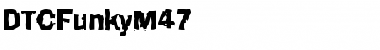 Download DTCFunkyM47 Regular Font Title Preview