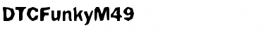 Download DTCFunkyM49 Regular Font Title Preview