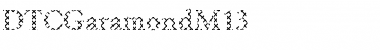 Download DTCGaramondM13 Regular Font Title Preview