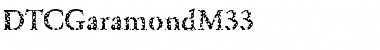 Download DTCGaramondM33 Regular Font Title Preview