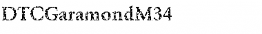 Download DTCGaramondM34 Regular Font Title Preview