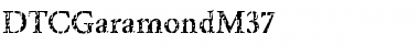 Download DTCGaramondM37 Regular Font Title Preview