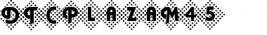 Download DTCPlazaM45 Regular Font Title Preview