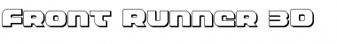 Download Front Runner 3D Regular Font Title Preview