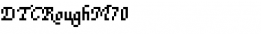 Download DTCRoughM70 Regular Font Title Preview