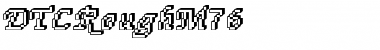 Download DTCRoughM76 Regular Font Title Preview