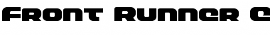 Download Front Runner Expanded Expanded Font Title Preview