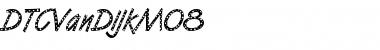 Download DTCVanDijkM08 Regular Font Title Preview