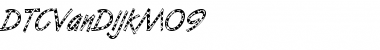 Download DTCVanDijkM09 Regular Font Title Preview