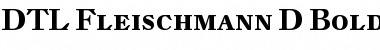 Download DTL Fleischmann Regular Font Title Preview
