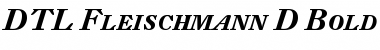 Download DTL Fleischmann Regular Font Title Preview