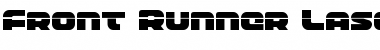Download Front Runner Laser Regular Font Title Preview