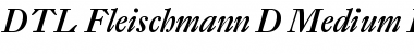 Download DTL Fleischmann Regular Font Title Preview