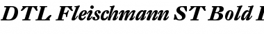 Download DTL Fleischmann Regular Font Title Preview
