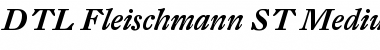 Download DTL Fleischmann Regular Font Title Preview