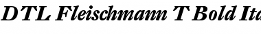 Download DTL Fleischmann Regular Font Title Preview