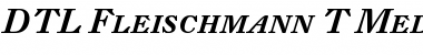Download DTL Fleischmann Regular Font Title Preview