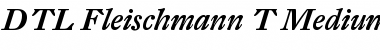 Download DTL Fleischmann Regular Font Title Preview