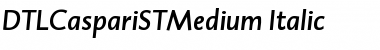 Download DTLCaspariSTMedium Regular Font Title Preview