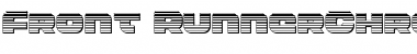 Download Front Runner Chrome Regular Font Title Preview