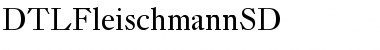 Download DTLFleischmannSD Regular Font Title Preview