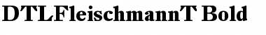 Download DTLFleischmannT Bold Font Title Preview