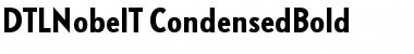 Download DTLNobelT Bold Font Title Preview