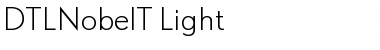 Download DTLNobelT Light Font Title Preview