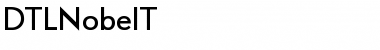 Download DTLNobelT Regular Font Title Preview
