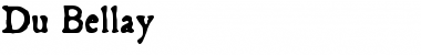 Download Du Bellay Regular Font Title Preview