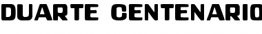 Download Duarte Centenario Regular Font Title Preview