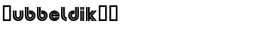 Download DubbeldikMN Regular Font Title Preview