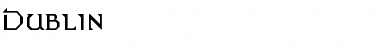 Download Dublin Normal Font Title Preview