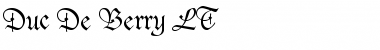 Download DucDeBerry LT Regular Font Title Preview