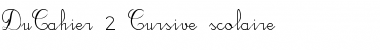 Download DuCahier 2 Regular Font Title Preview
