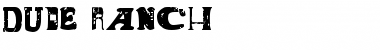 Download Dude Ranch Regular Font Title Preview