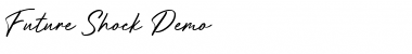 Download Future Shock - Demo Regular Font Title Preview